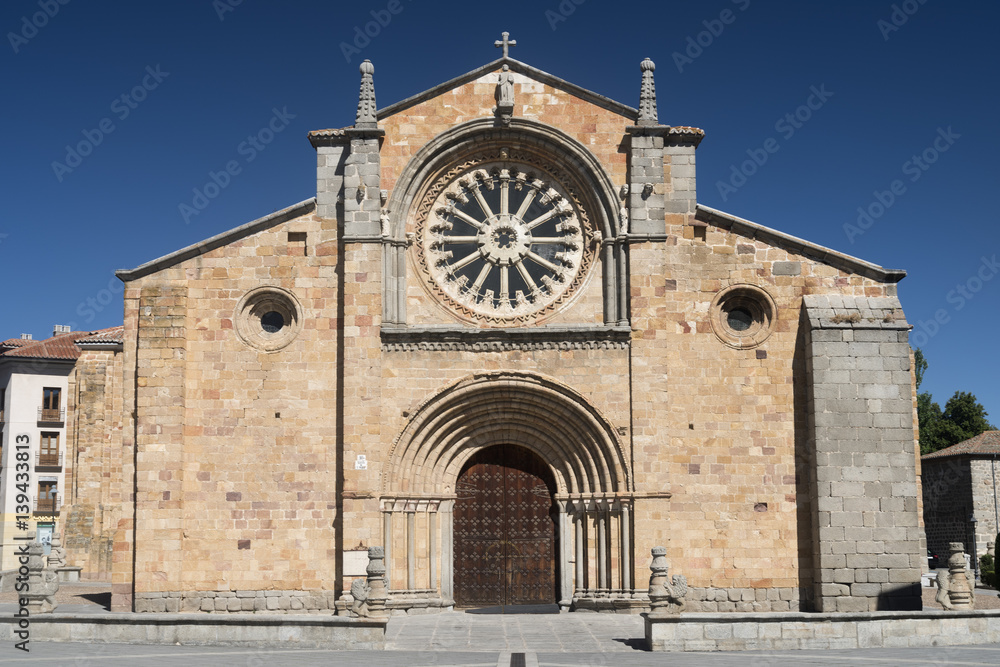 Avila (Castilla y Leon, Spain): Santa Teresa church
