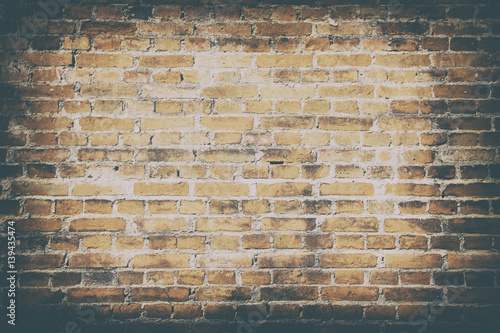 Background of dirty old wall brick texture wallpaper 
