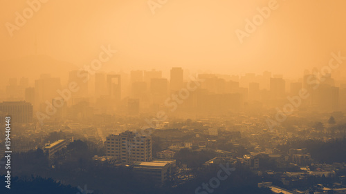 City fine dust photo