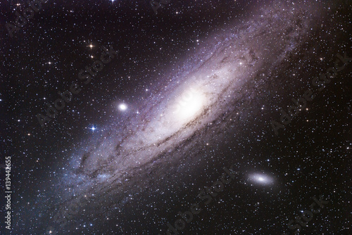 Fototapeta Naklejka Na Ścianę i Meble -  Andromeda Galaxie, Sternbild Andromeda
