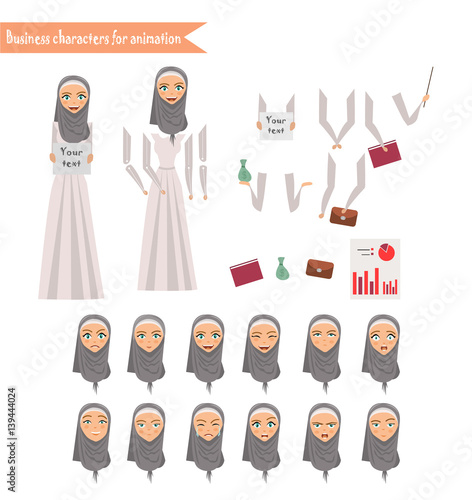 Business Woman for animation