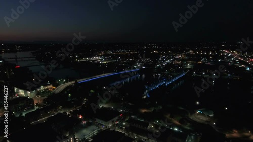 Wallpaper Mural Aerial Arkansas Little Rock September 2016 4K Torontodigital.ca