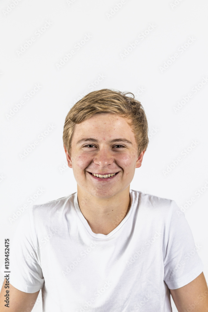 portrait of smiling cute boy portrait of smiling cute boy