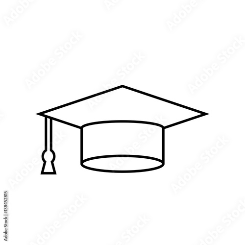 vector of Graduation cap icon