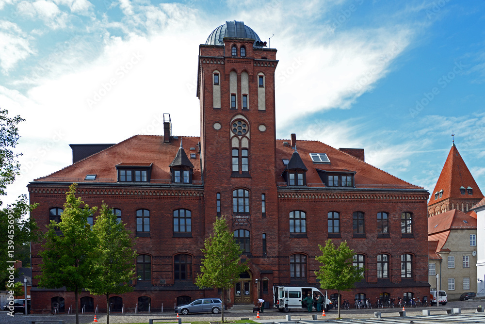 Sternwarte in der Universität Greifswald