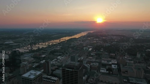 Wallpaper Mural Aerial Arkansas Little Rock September 2016 4K Torontodigital.ca