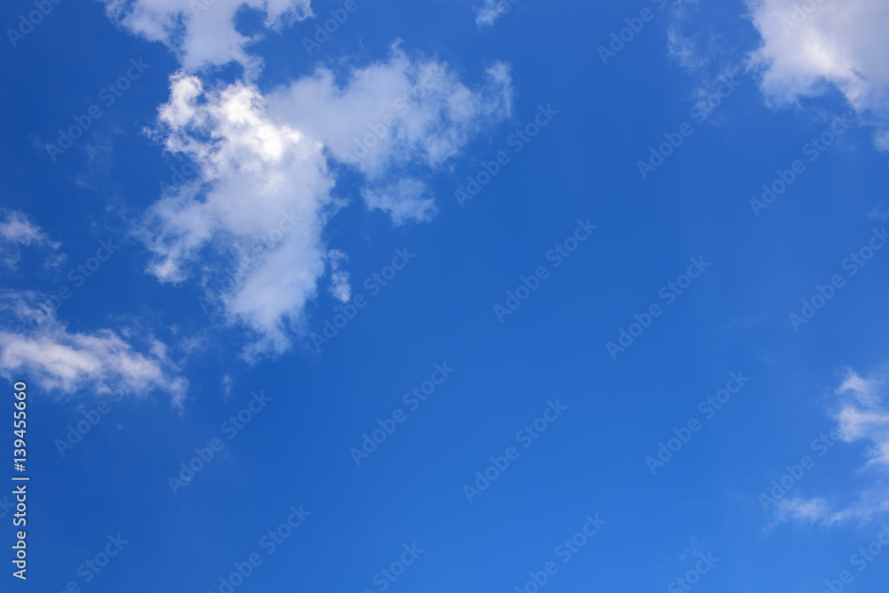 Blue sky with cloud Blue sky with cloud