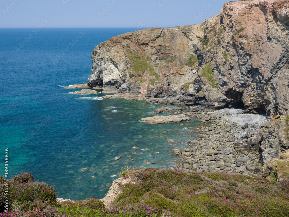 Fototapeta premium Cornwall Felsküste