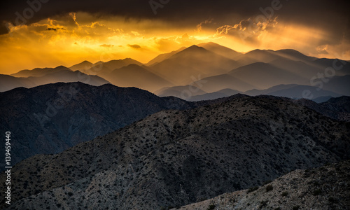 Sunset, Keys View, Joshua Tree National Park
