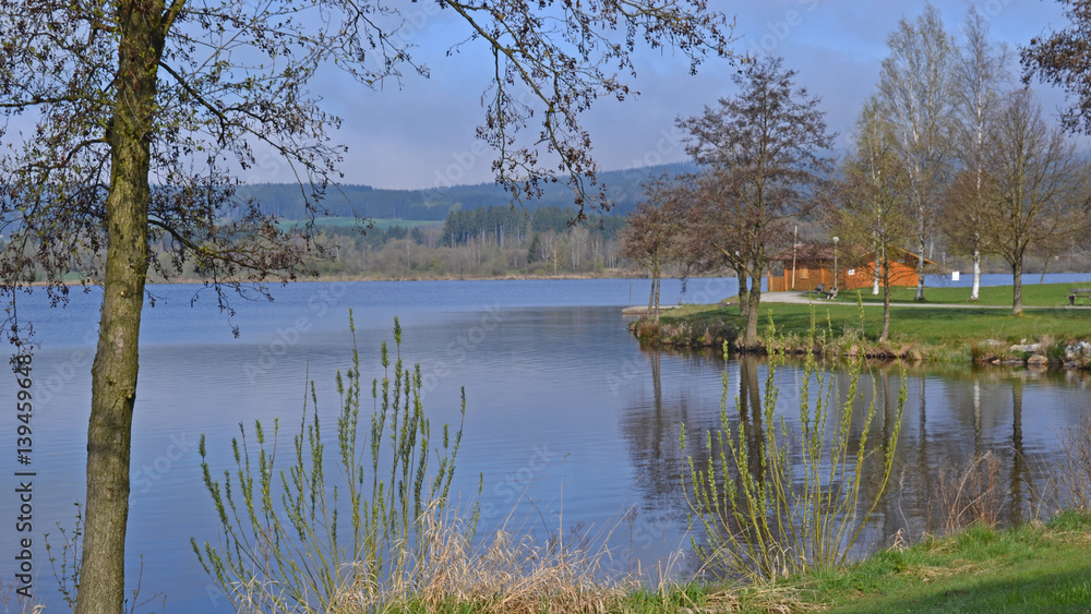 Fototapeta premium Am Weissenstaedter See