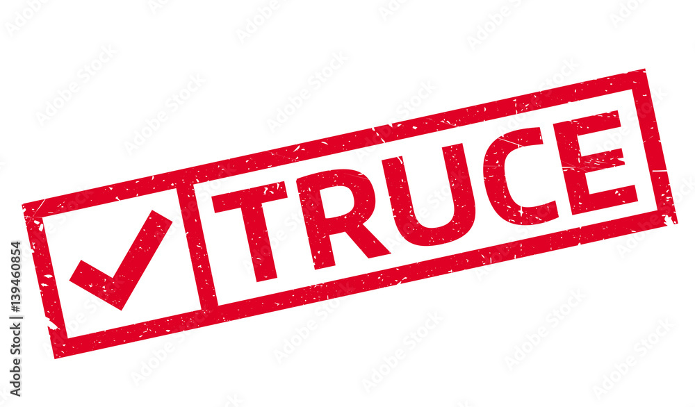 Truce rubber stamp. Grunge design with dust scratches. Effects can be easily removed for a clean, crisp look. Color is easily changed. Truce rubber stamp. Grunge design with dust scratches. Effects can be easily removed for a clean, crisp look. Color is easily changed.