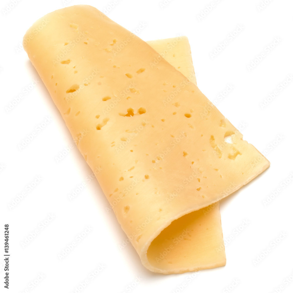 cheese slice isolated on white background cutout cheese slice isolated on white background cutout
