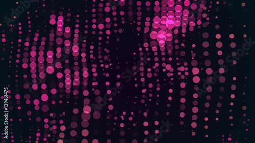 Bright bokeh abstract background