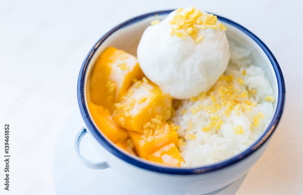 Mango sticky rice Mango sticky rice