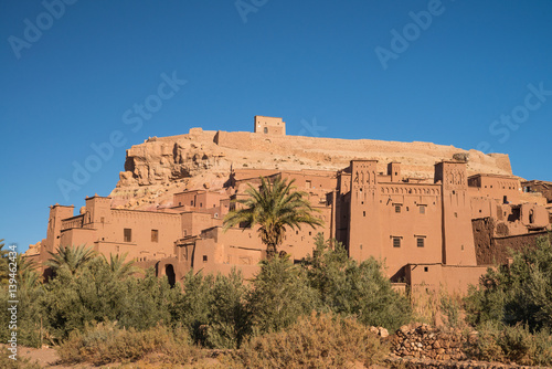 Scenic moroccan berber city 