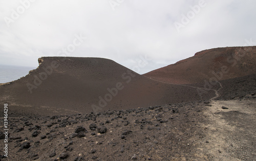 Beautiful and scenic landscape of Azores islands in Portugal