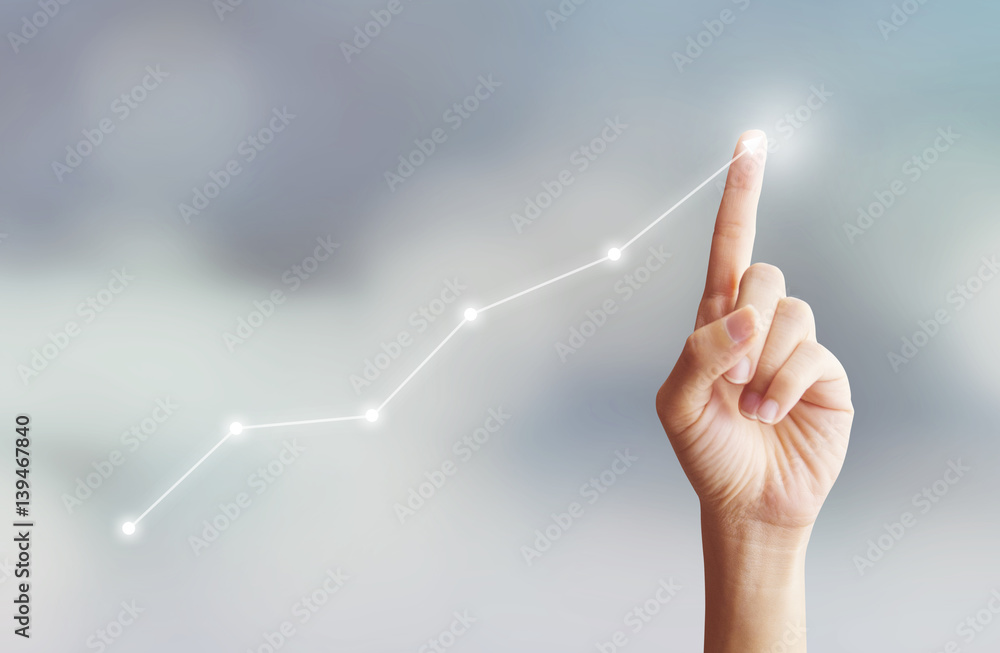 Fototapeta premium Development and growth business or education concept.