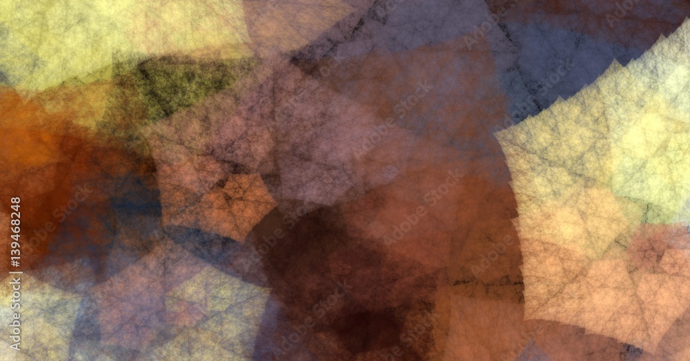 colorful blurred fractal