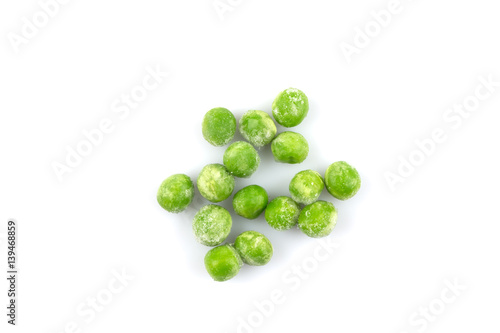 Green frozen peas © romantsubin