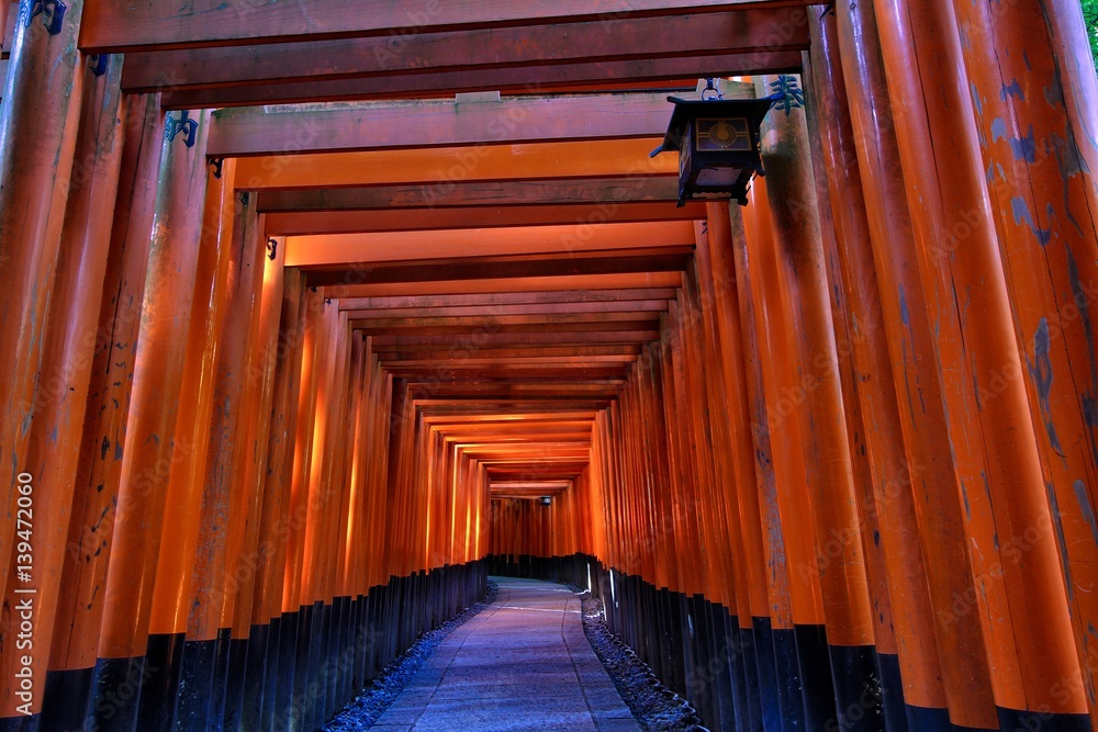 Fototapeta premium The Fushimi Inari Shrine, Kyoto