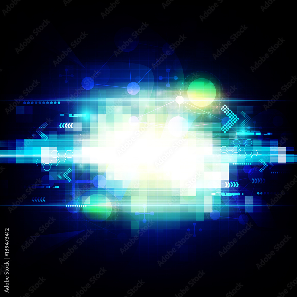 Obraz premium digital pixel computer background