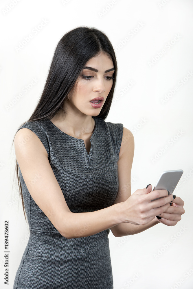Businesswoman using smart phone Businesswoman using smart phone