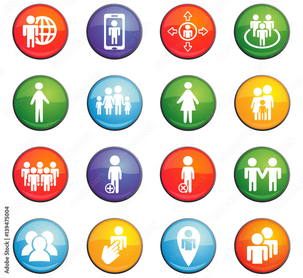 community icon set community icon set