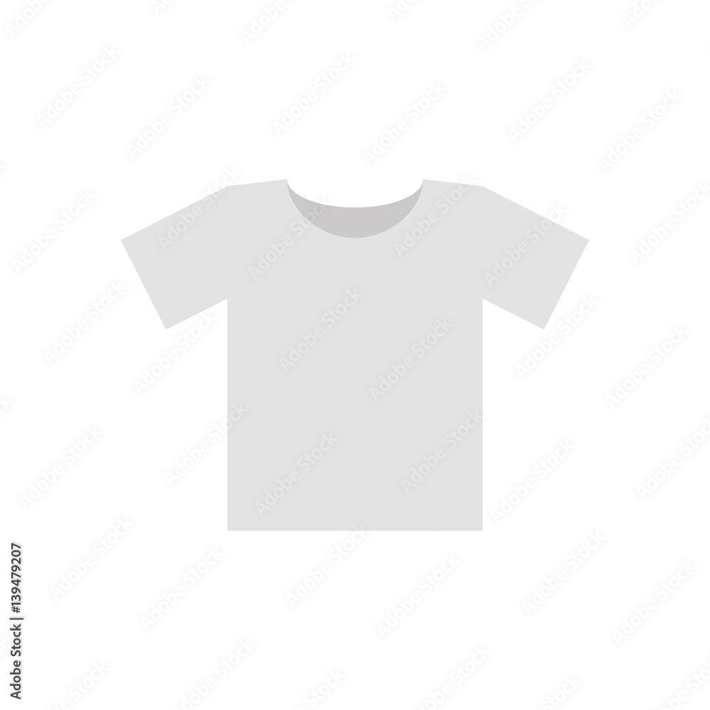white t-shirt, vector illustration white t-shirt, vector illustration