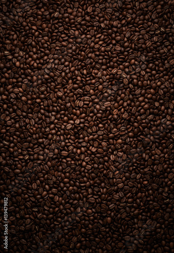 Tekstura ziaren kawy