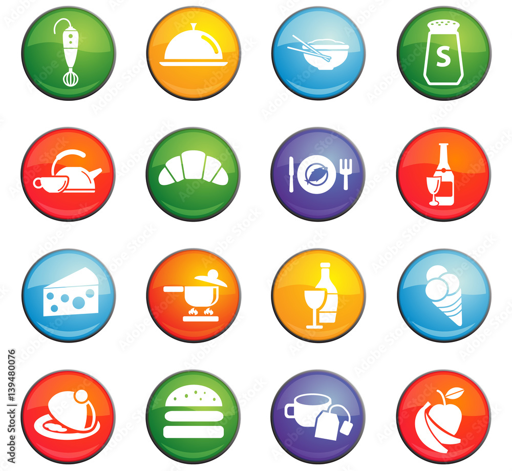 kitchen icon set kitchen icon set