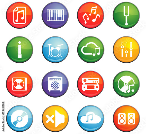 music icon set