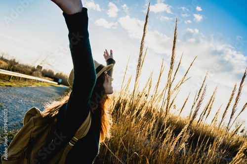 Free Happy Woman Enjoying Nature.