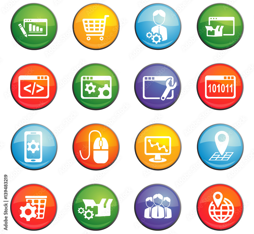 seo icon set seo icon set