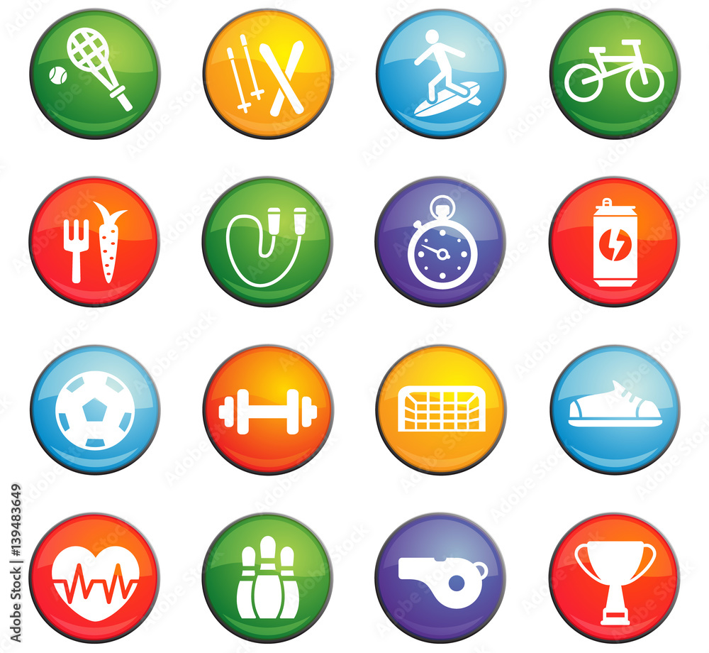 sport icon set sport icon set