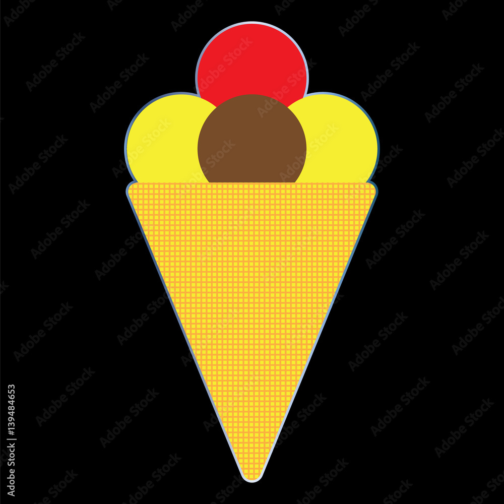 Gray Ice Cream icon isolated on background. Modern simple flat summer food sign. Business, internet concept. Trendy sweet vector symbol for website design, web button, mobile app. Logo illustration. Gray Ice Cream icon isolated on background. Modern simple flat summer food sign. Business, internet concept. Trendy sweet vector symbol for website design, web button, mobile app. Logo illustration.