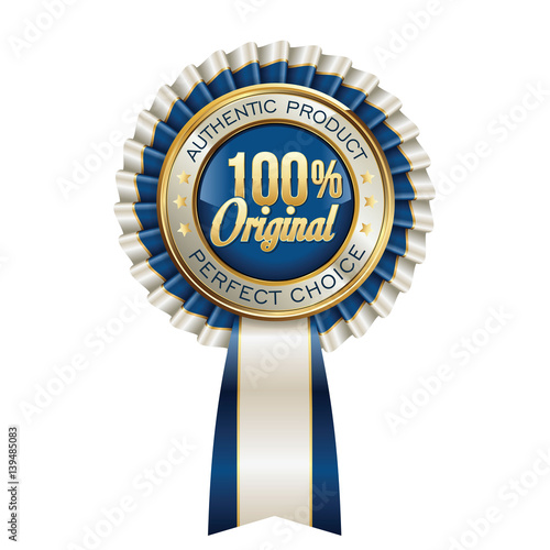 Sale Badge. Luxury Sale Badges. Premium Sales Tag. 100% Original Authentic Product, Perfect Choice.