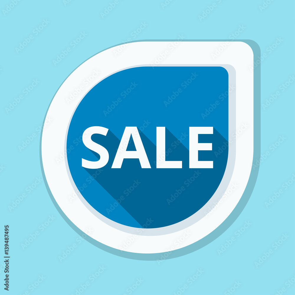 Sale Label Illustration Sale Label Illustration