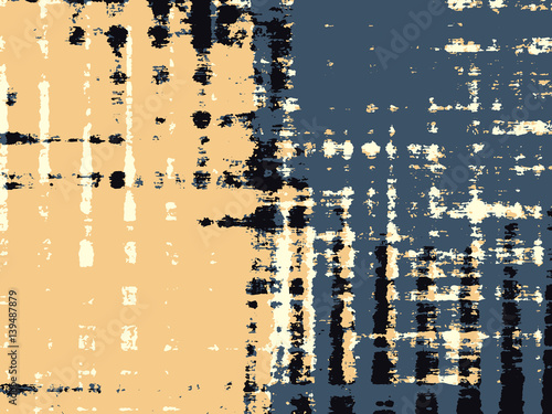 Abstract grunge vector background. Color raster composition of irregular graphic elements.