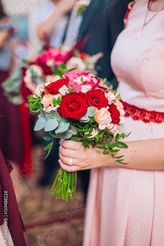 wedding flowers bouquet peonies