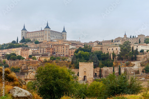 Toledo. Aerial view of the city.