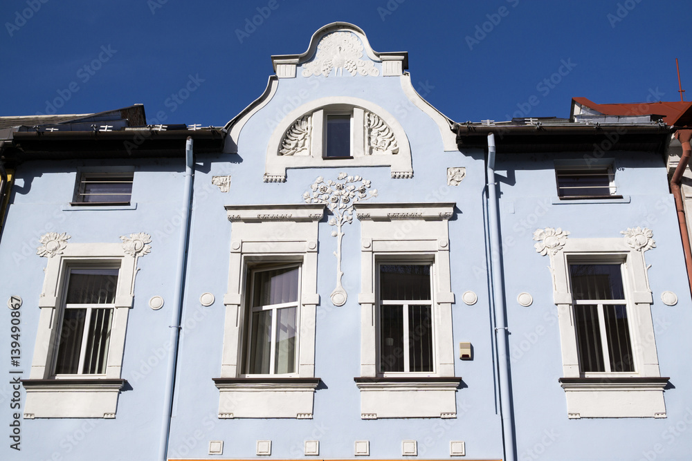 Building in the town. Slovakia