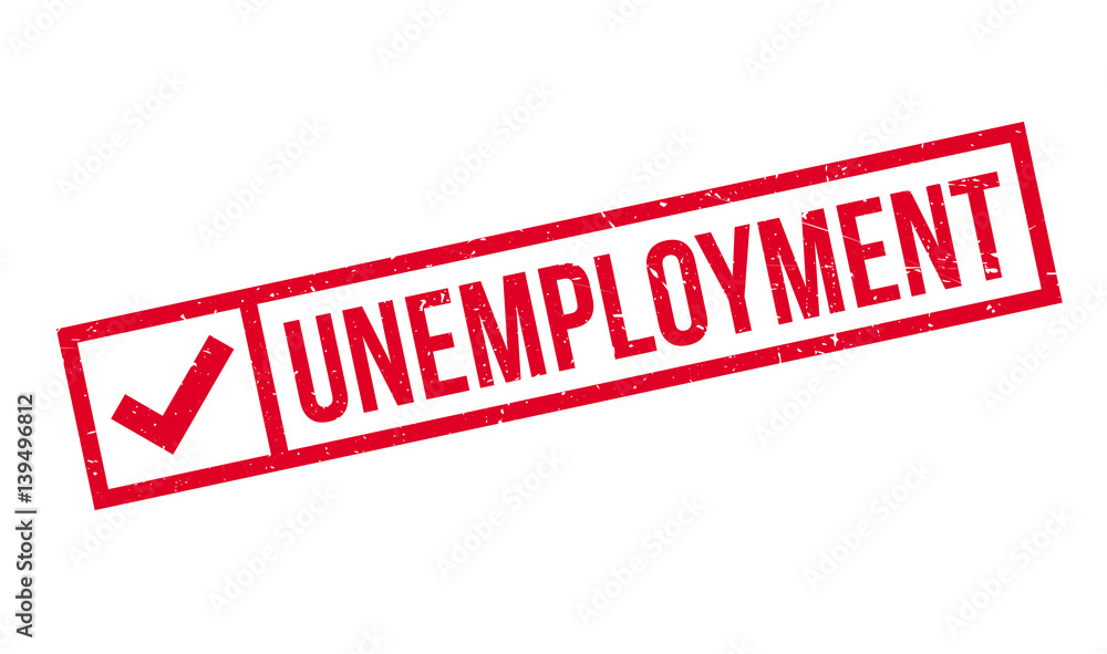 Unemployment rubber stamp. Grunge design with dust scratches. Effects can be easily removed for a clean, crisp look. Color is easily changed. Unemployment rubber stamp. Grunge design with dust scratches. Effects can be easily removed for a clean, crisp look. Color is easily changed.