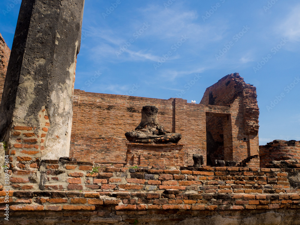 Fototapeta premium Wat Rat Burana, Ayutthaya