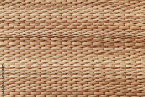 Brown Texture of traditional Thai mat.