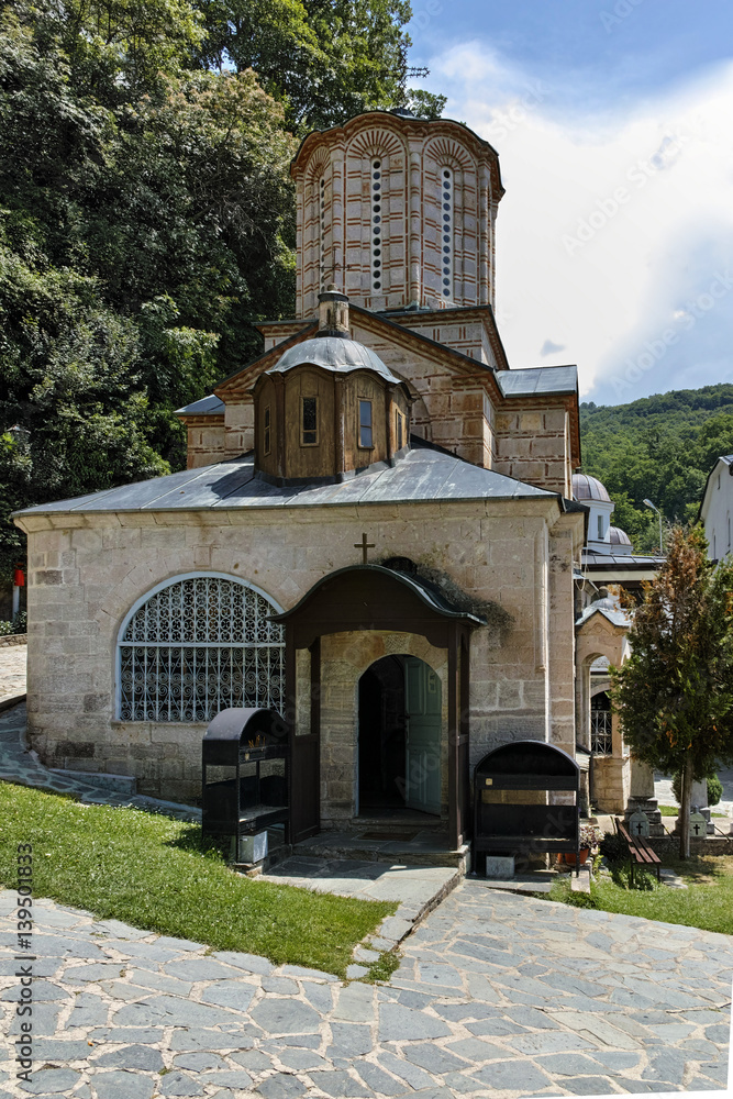 Medieval building in Monastery St. Joachim of Osogovo, Kriva Palanka region, Republic of Macedonia Medieval building in Monastery St. Joachim of Osogovo, Kriva Palanka region, Republic of Macedonia
