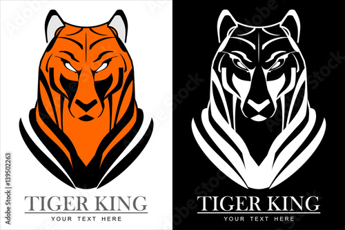 Fototapeta Naklejka Na Ścianę i Meble -  tiger head, tiger