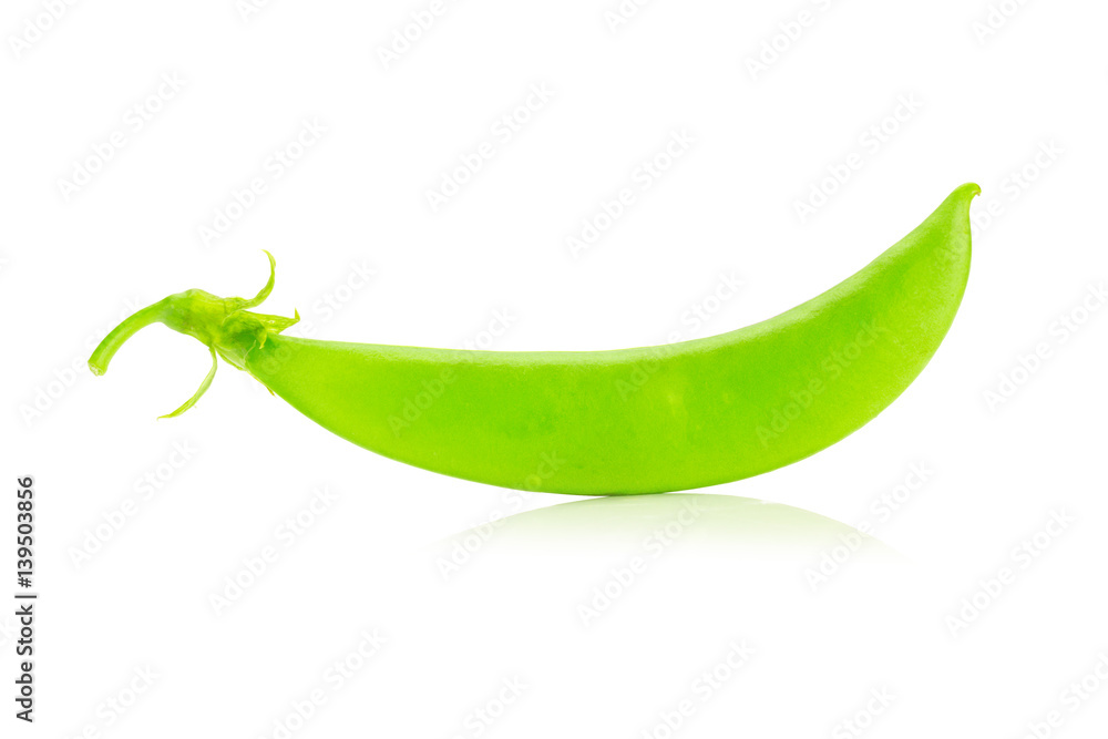 snap peas isolated on white background snap peas isolated on white background