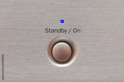 Obraz na plátne On or standby button