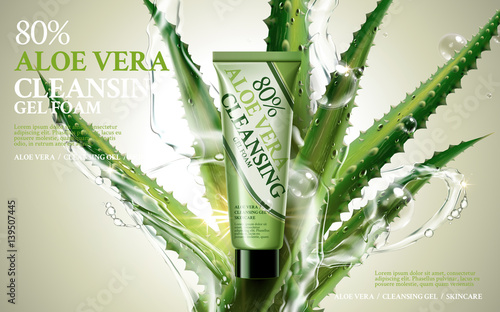aloe vera cleansing foam