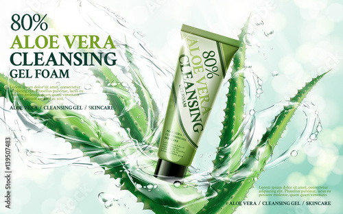 aloe vera cleansing foam